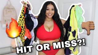 FULLER BUST SWIMSUIT HAUL Panache Reign Swim Asos Matte Collection amp Fashion Nova  Yellow Jade [upl. by Carlstrom335]