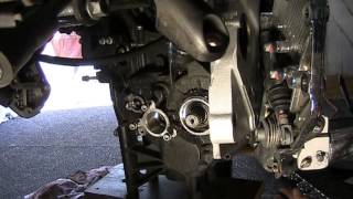 BMW K1200LT Transmission Removal DIY [upl. by Violet784]