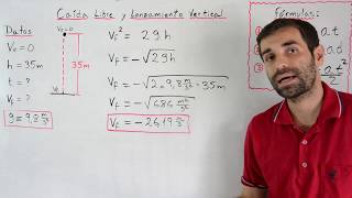 Problema de Caída Libre  Lanzamiento Vertical  Cinemática  Física [upl. by Vernon]