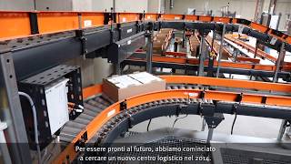 Un magazzino logistico interamente automatizzato e altamente tecnologico [upl. by Goode]