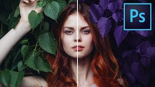 Come Selezionare e Cambiare il colore in Photoshop [upl. by Engamrahc]