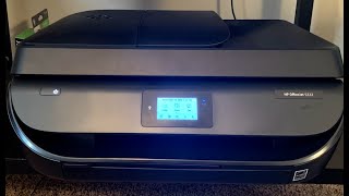 HP OfficeJet 5222 AllInOne Printer Review [upl. by Wennerholn]