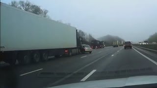 Britains worst car crashes caught on camera [upl. by Nitin]