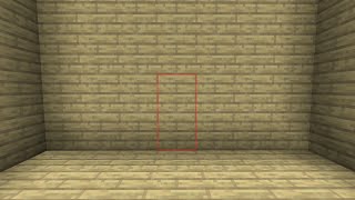 Minecraft How to make a hidden 1x2 piston door [upl. by Hu854]