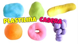 Plastilina Casera para Niños SIN COCINAR PLAY DOH Casero [upl. by Nitsed940]