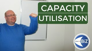 A level Business Revision  Capacity Utilisation [upl. by Auqined]