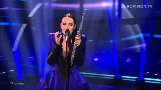 Tinkara Kovač  Round and round Slovenia LIVE Eurovision Song Contest 2014 Grand Final [upl. by Perdita]