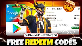 Free Redeem Code 💎 Free Fire Redeem Code Today 🔥😱 2000₹ Free Redeem Code😎 redeemcode [upl. by Farra]