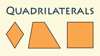 What is a Quadrilateral – Geometric Shapes – Geometry [upl. by Aleras]