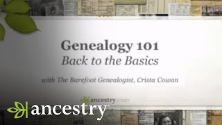 Back to the Basics Genealogy 101  Ancestry [upl. by Houghton]