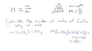 Simple Mole Calculations [upl. by Rratsal816]