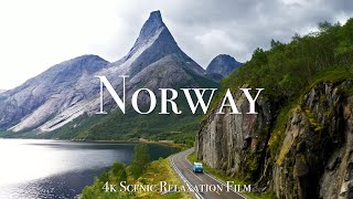 Norway 4K  Scenic Relaxation Film with Calming Music [upl. by Noedig]