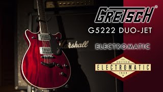 Gretsch G5222 Electromatic DuoJet Double Cutaway Walnut Finish Review [upl. by Farleigh927]