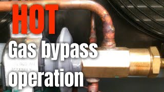 HVAC  Hot Gas Bypass Valve Operation In Process Chiller [upl. by Filberto207]