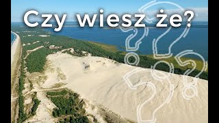 Wydmy w Łebie z drona Czy wiesz że [upl. by How900]