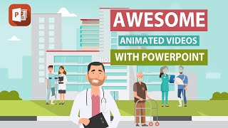 How To Create Animated Videos With PowerPoint  Beginners Guide [upl. by Nylarac600]