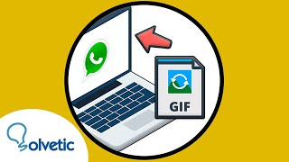 📲 🕺 Cómo ENVIAR GIF por WhatsApp Web [upl. by Irrabaj]