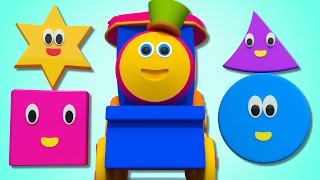 Bob The Train  Shapes Song For Childrens  Learn Shapes by Bob The Train [upl. by Akkin]