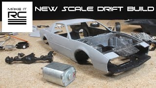 New Mini RC Drift Build Converting a Model Car to RC Part 1 Overview Teardown and Test Fit Axle [upl. by Canty]