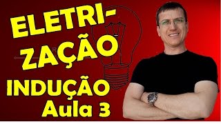 ELETRIZAÇÃO POR INDUÇÃO  ELETROSTÁTICA  AULA 3  Prof Marcelo Boaro [upl. by Hanover498]