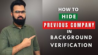 Can You Hide Previous Employer Details in Background Verification  Answer Common Questions on BGV [upl. by Eitten]