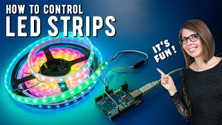 How to control LED Strips with Arduino  Cosplay Tutorial [upl. by Prebo]