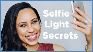 How to Take A Good Selfie Best Kept Lighting Secrets [upl. by Olfe944]