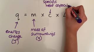 Calculating enthalpy change [upl. by Junia978]