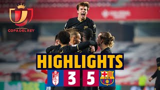 🤯 LATE COMEBACK DRAMA  HIGHLIGHTS  Granada 35 Barça [upl. by Yeltnarb]