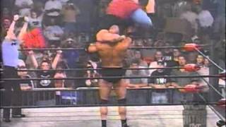 WCW Nitro May 4th 1998 Goldberg destroys The Flock [upl. by Annayat108]