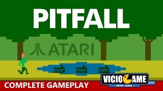 🎮 Pitfall Atari 2600 Complete Gameplay [upl. by Ardried]