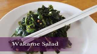 Seaweed Salad Recipe  Healthy Wakame Salad [upl. by Pontus66]