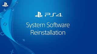 Reinstalling System Software  PS4 [upl. by Nared]