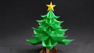 Origami Christmas Tree [upl. by Bjorn332]