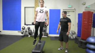 Lateral Step up  Leg Strengthening Exercise [upl. by Boynton]