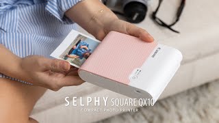 Canon SELPHY Square QX10 A Compact Photo Printer [upl. by Harper]