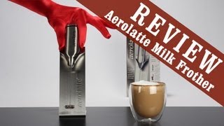 Aerolatte Milk Frother  Exclusive Review [upl. by Aihtenyc]