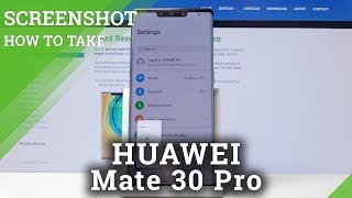 Screenshot HUAWEI Mate 30 Pro  Capture Screen Tutorial [upl. by Nothgiel970]