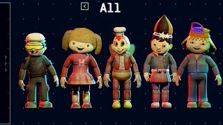 Jollibees Phase 2 EXTRAS  ALL ANIMATRONICS [upl. by Eltsyrk]