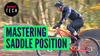 Everything You Need To Know About MTB Saddle Position  GMBN Guide To Bike Setup [upl. by Daniala]