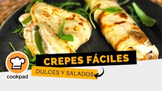 Crepes salados y dulces [upl. by Meda545]