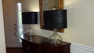 NEW DIY Lampshade Makeover Using Spray Paint [upl. by Forster502]