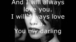 Whitney Houston  I Will Always Love You  Lyrics [upl. by Hbaruas]