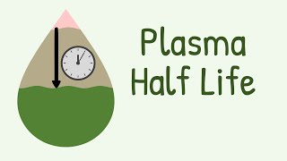 Plasma Half Life  Elimination Half Life [upl. by Dreddy]