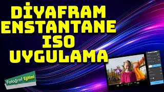 Diyafram  Enstantane  ISO  Camera SİMULATOR Uygulama [upl. by Goer]