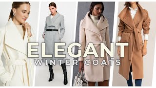 ESSENTIAL Tips for Buying An ELEGANT WINTER COAT  CLASSY OUTFITS [upl. by Akcimat]