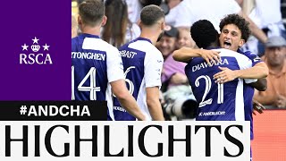 HIGHLIGHTS RSC Anderlecht  Charleroi  20232024 [upl. by Iormina]