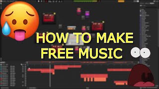 MAKING MUSIC FOR FREE  HOW TO MAKE MUSIC FOR FREE  AUDIOTOOL TUTORIAL [upl. by Tillford]