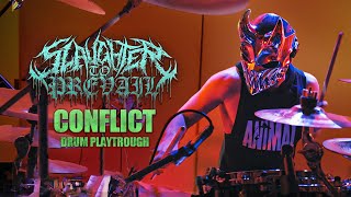 SLAUGHTER TO PREVAIL  CONFLICT DRUM PLAYTHROUGH [upl. by Bender]