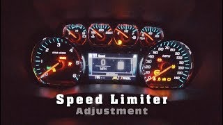 How to Raise Speed Limiter with HP Tuners [upl. by Sidras751]